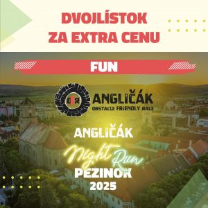 OCR FUN 6+ km + NIGHT RUN | ANGLIČÁK 2025